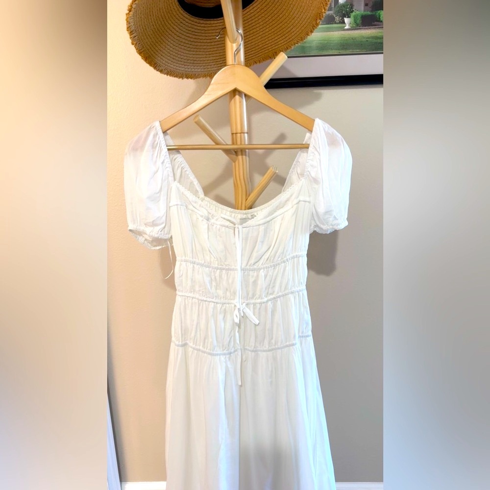 Reformation Rhett Dress in White, brand new without tags, never worn, no flaws. - Picture 11 of 16